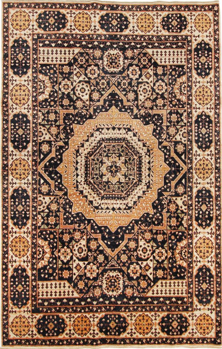 Tapete afegão Mamluk 285x186 285x186, Tapete persa Atado à mão