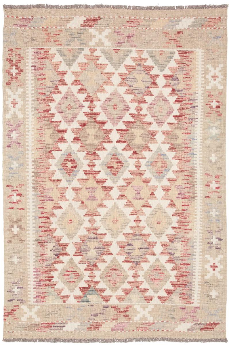 Dywan afgański Kilim Afghan 147x100 147x100, Dywan perski Ręcznie tkane