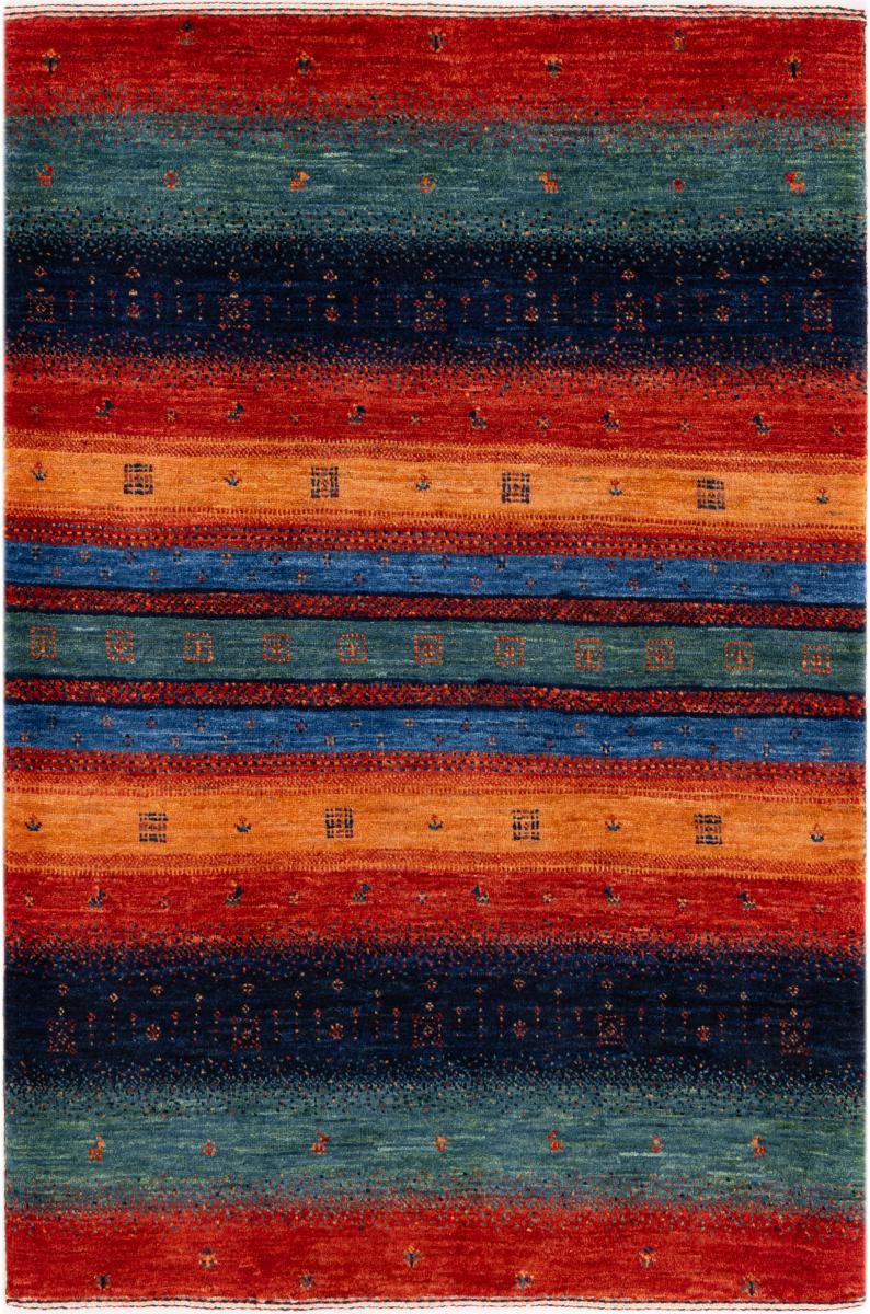 Perzisch tapijt Perser Gabbeh Loribaft Essence 121x83 121x83, Perzisch tapijt Handgeknoopt