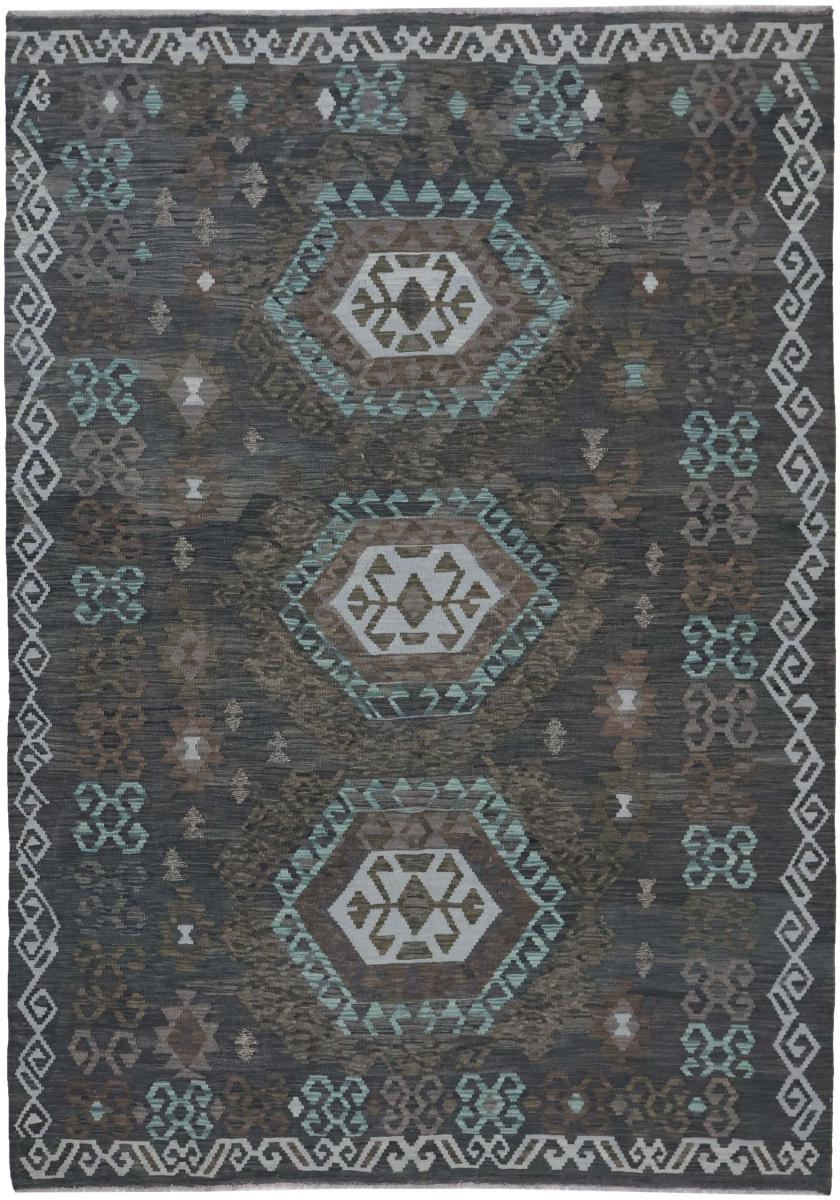 Tapis afghan Kilim Afghan 296x209 296x209, Tapis persan Tissé à la main