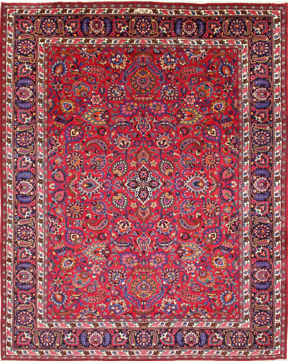 Tappeto persiano Mashhad 376x303 376x303, Tappeto persiano Annodato a mano