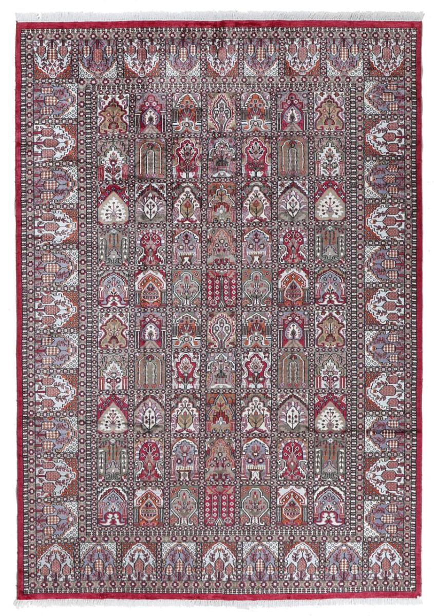 Indischer Teppich Agra Viskose 298x208 298x208, Perserteppich Handgeknüpft