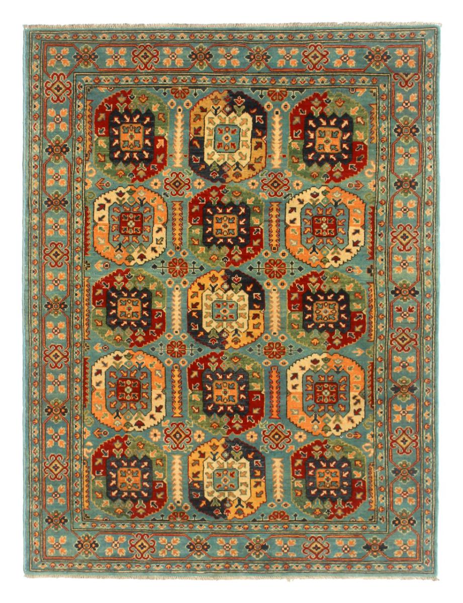 Afghanska mattan Kazak Ghazni 222x145 222x145, Persisk matta Knuten för hand