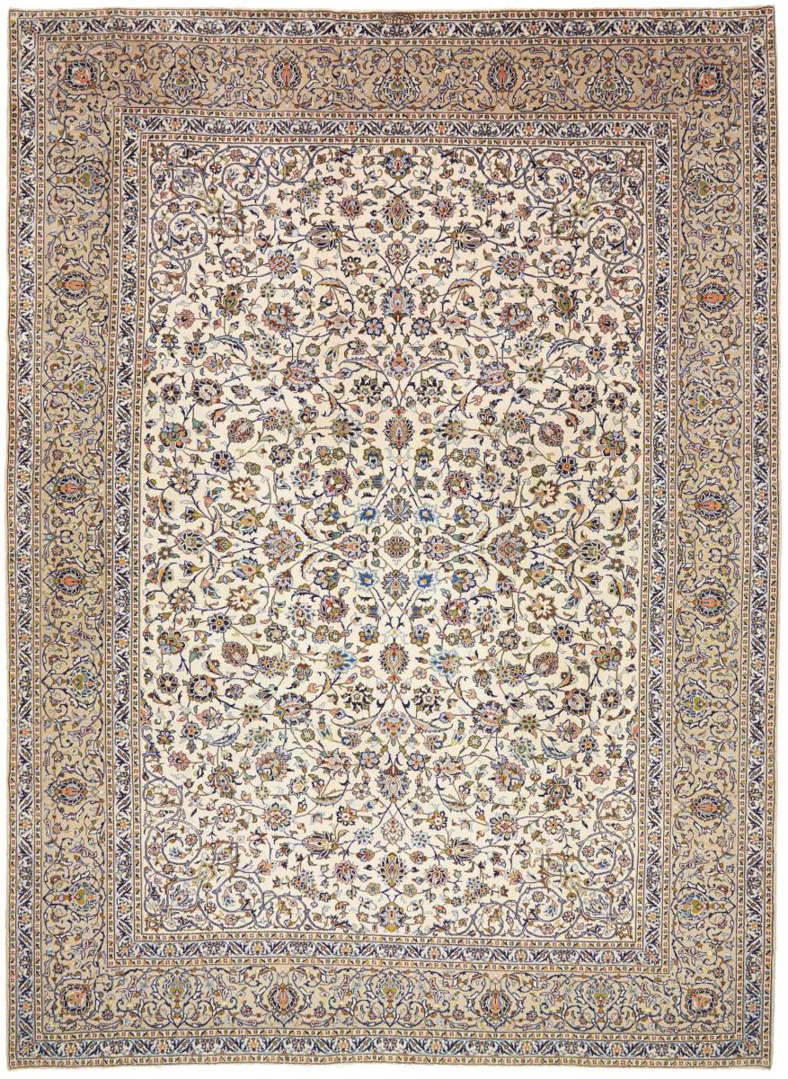 Tappeto persiano Keshan 393x284 393x284, Tappeto persiano Annodato a mano