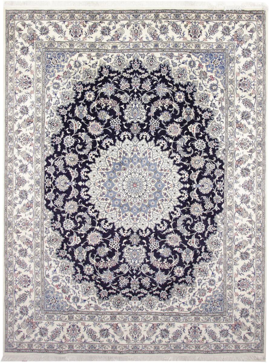 Tapis persan Nain 391x296 391x296, Tapis persan Noué à la main