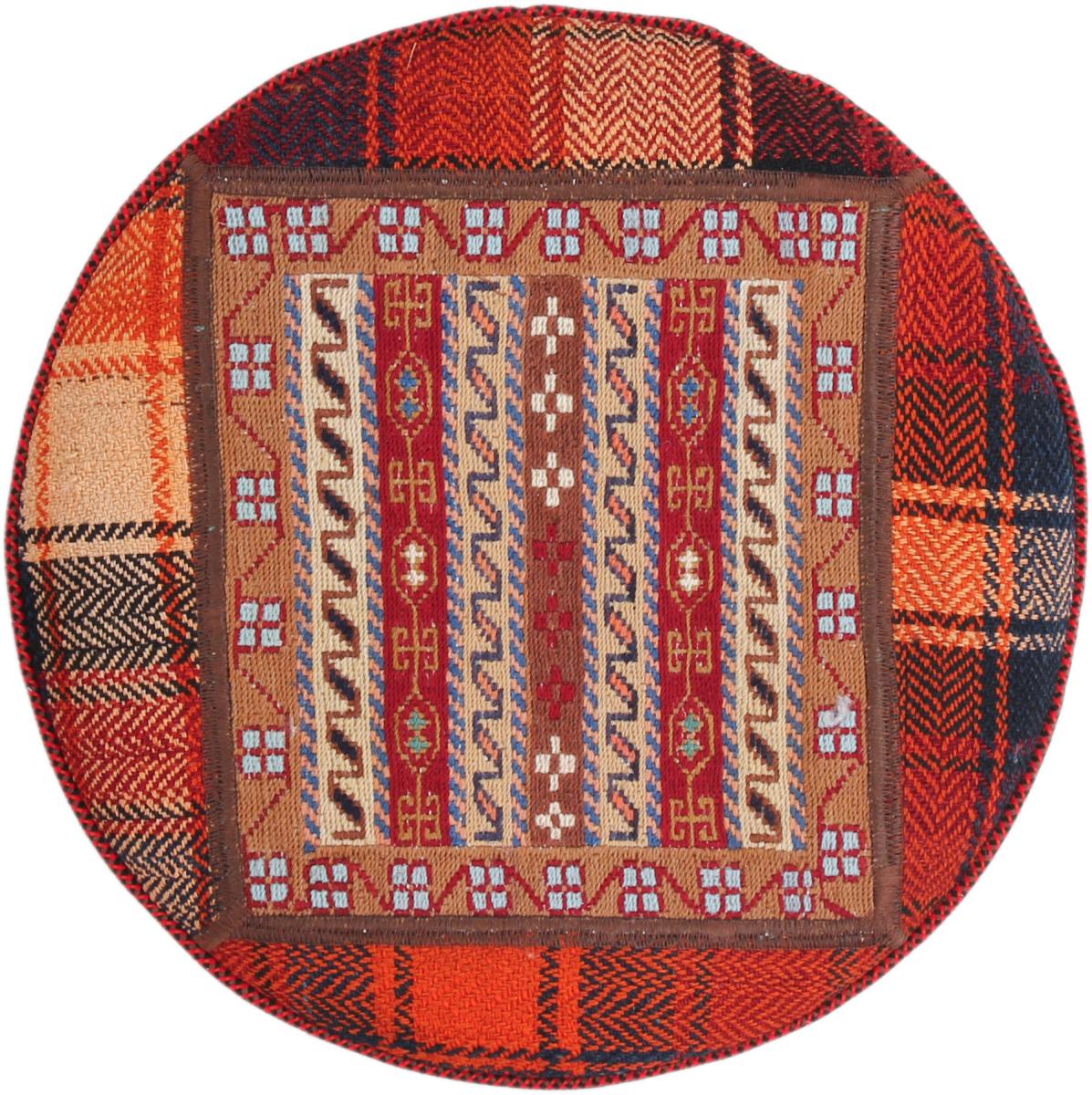 Tappeto persiano Kilim Sitz 45x45 45x45, Tappeto persiano Annodato a mano