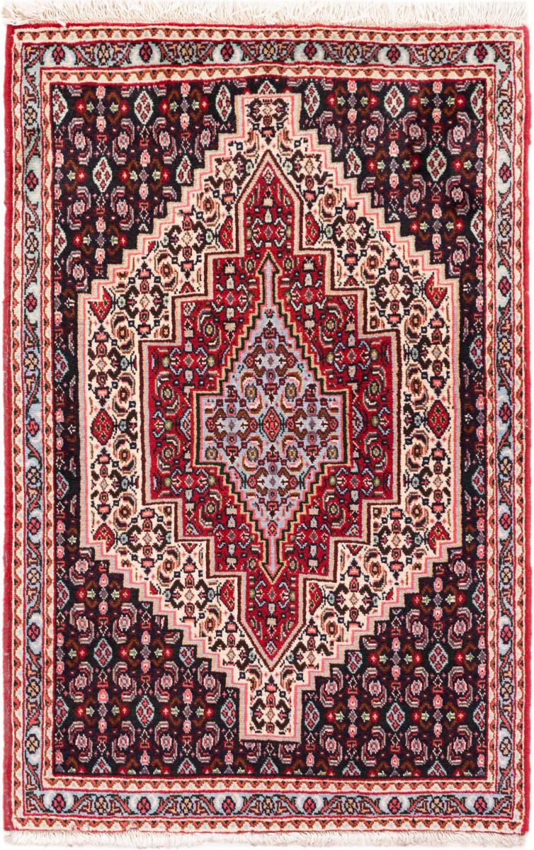 Persian rug Sanandaj 3'7"x2'4" 3'7"x2'4", Persian rug Hand-knotted