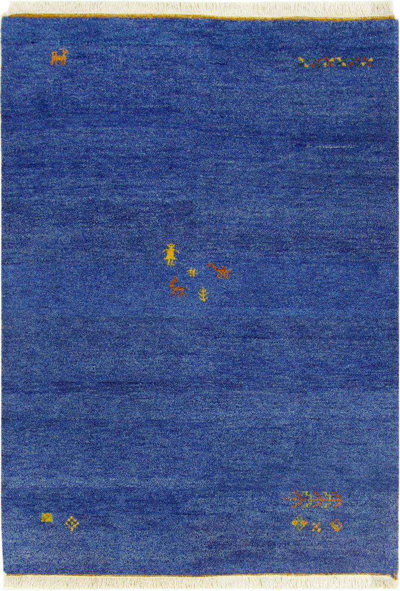 Alfombra india Gabbeh 199x142 199x142, Alfombra persa Anudado a mano