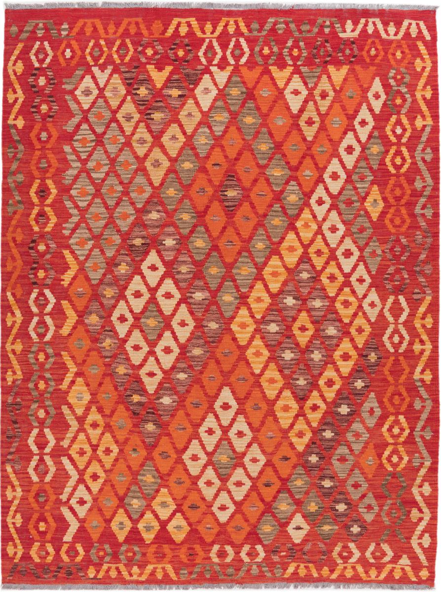 Afghanska mattan Kilim Afghan Heritage 206x159 206x159, Persisk matta handvävd 