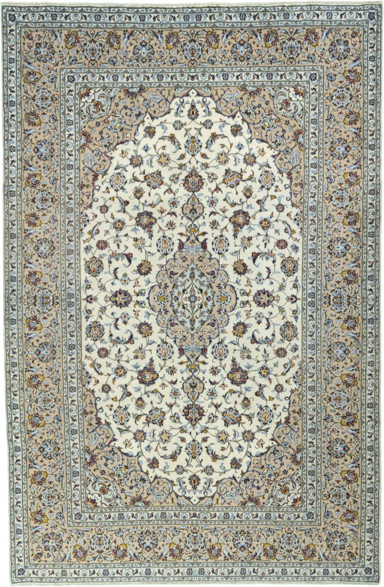 Tapis persan Kashan 322x211 322x211, Tapis persan Noué à la main