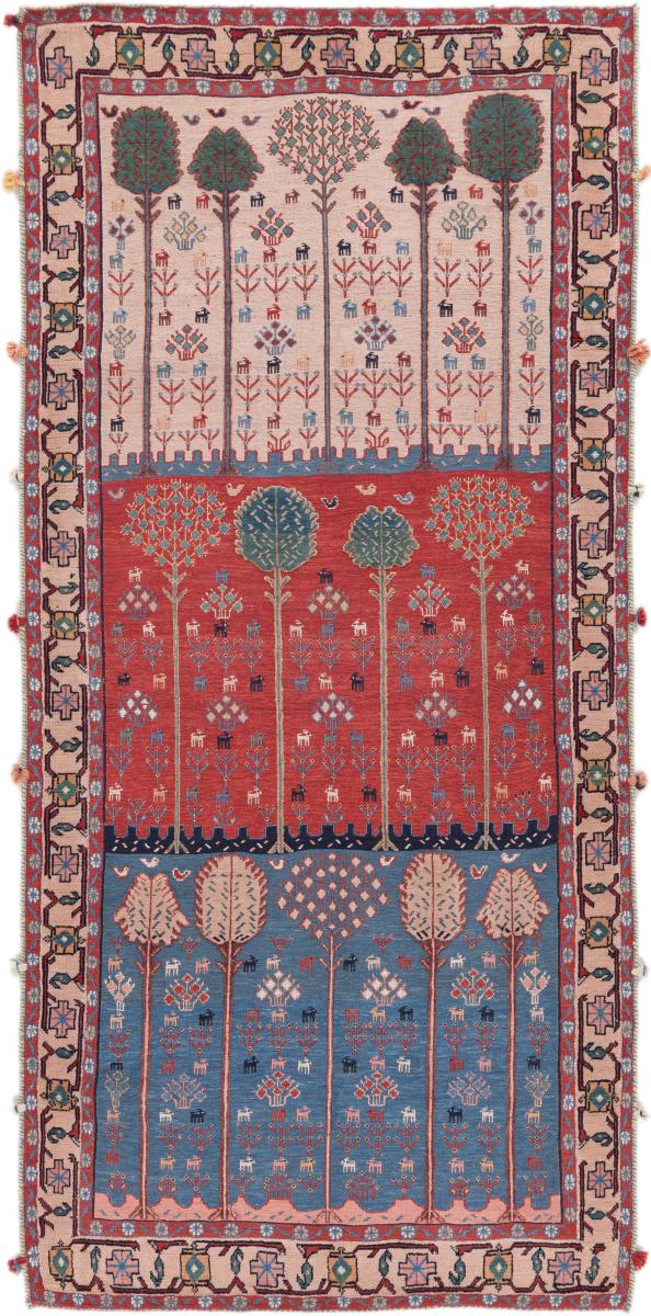 Persisk tæppe Nimbaft Z 209x96 209x96, Persisk tæppe Knyttet i hånden