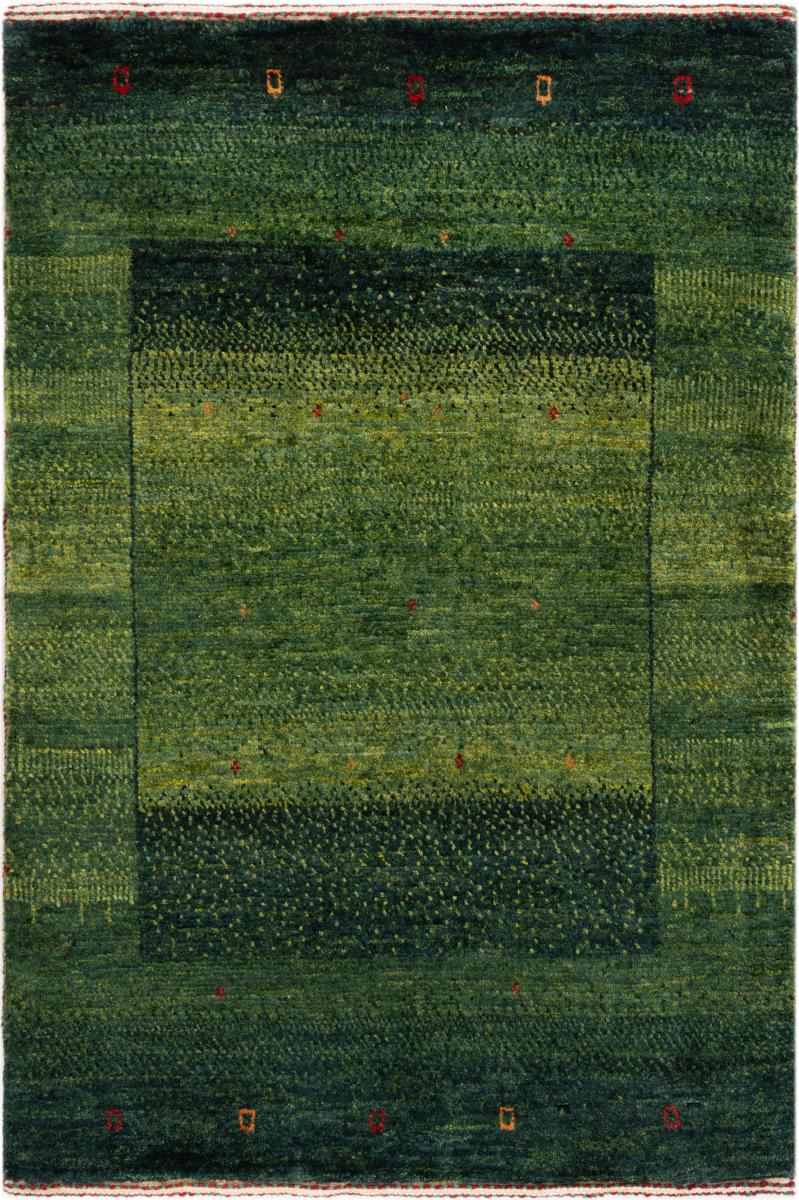 Tappeto persiano Persiano Gabbeh Loribaft Essence 93x62 93x62, Tappeto persiano Annodato a mano