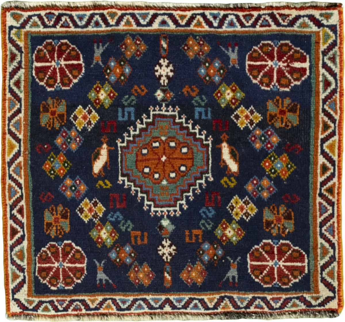 Persisk matta Shiraz 51x57 51x57, Persisk matta Knuten för hand