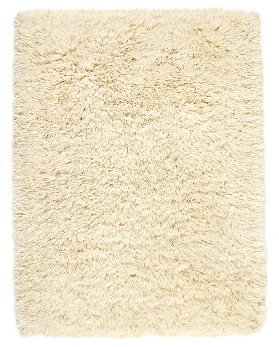 Indo rug Berber Blanc 241x171 241x171, Persian Rug Knotted by hand