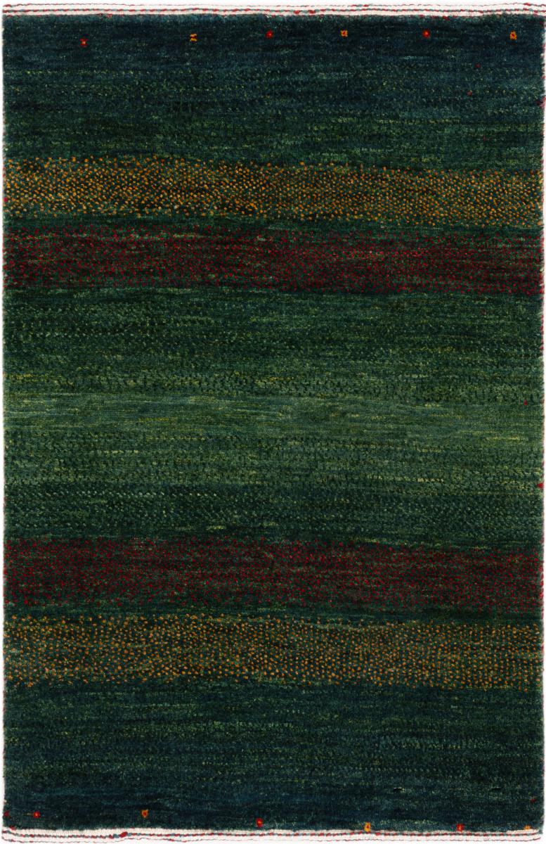Tappeto persiano Persiano Gabbeh Loribaft Essence 92x61 92x61, Tappeto persiano Annodato a mano