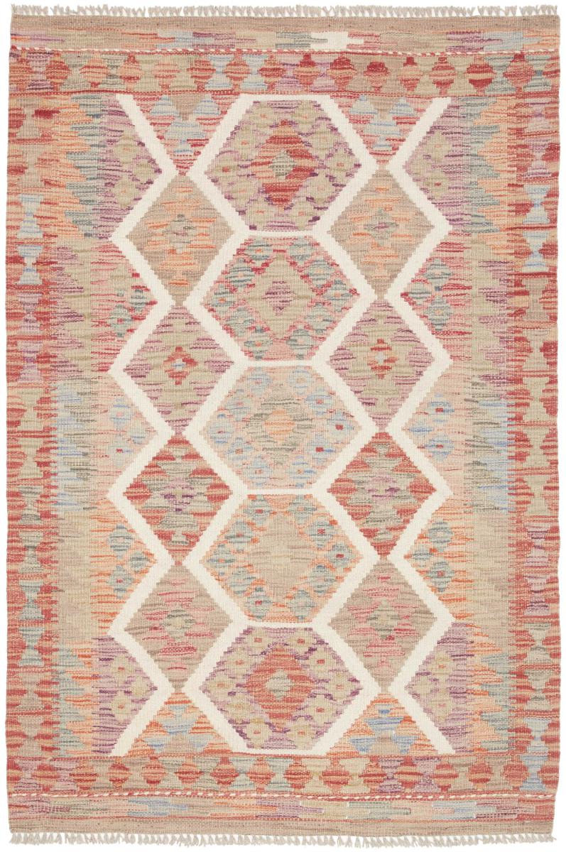 Afghaans tapijt Kilim Afghan 146x99 146x99, Perzisch tapijt Handgeweven