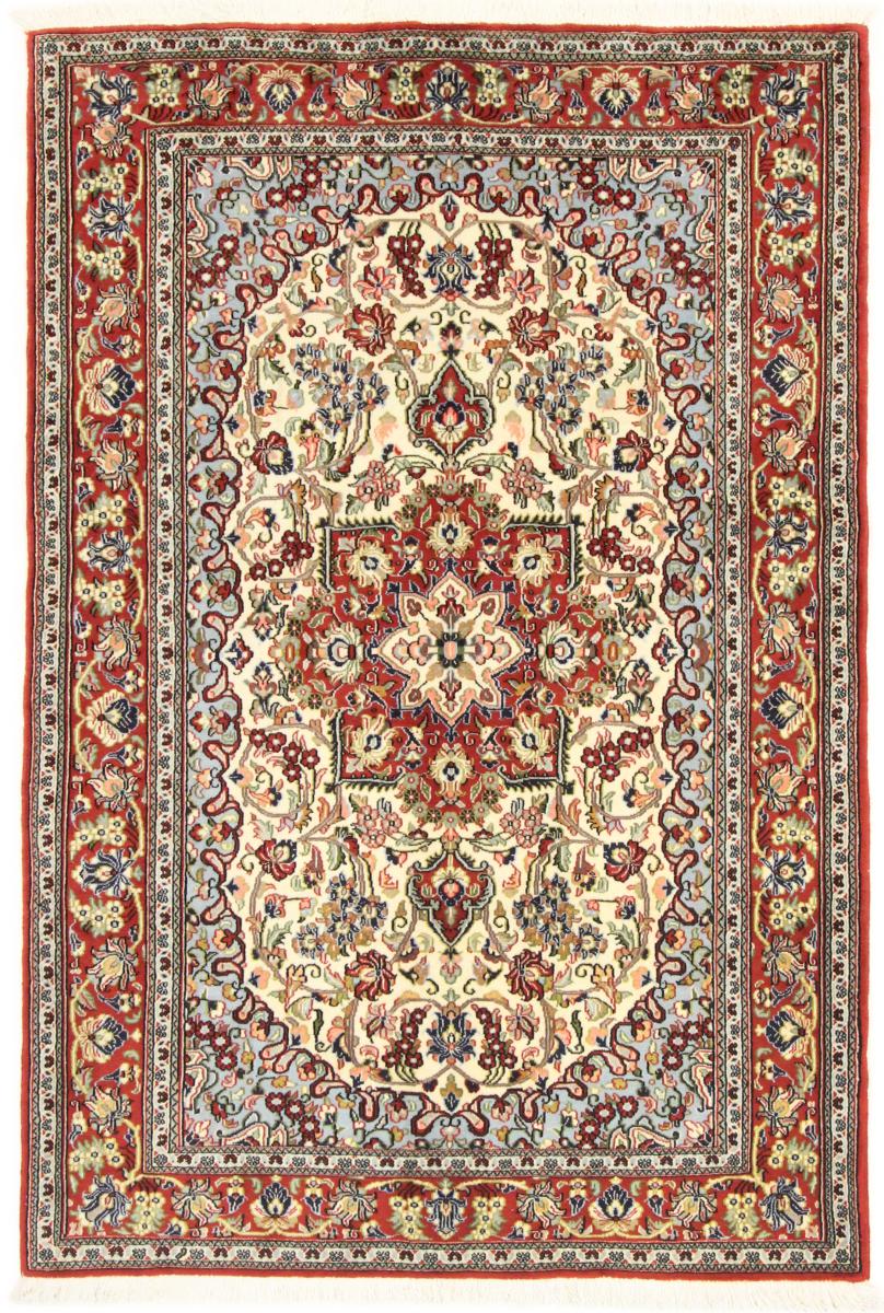 Persisk tæppe Ghom 196x128 196x128, Persisk tæppe Knyttet i hånden