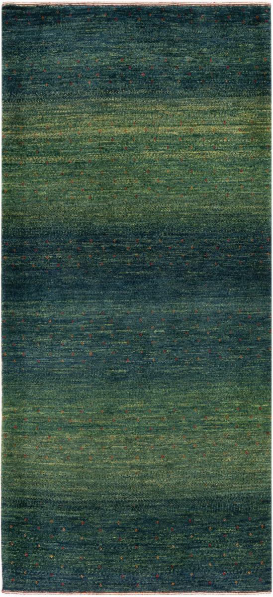 Tapis persan Persan Gabbeh Loribaft Essence 201x89 201x89, Tapis persan Noué à la main