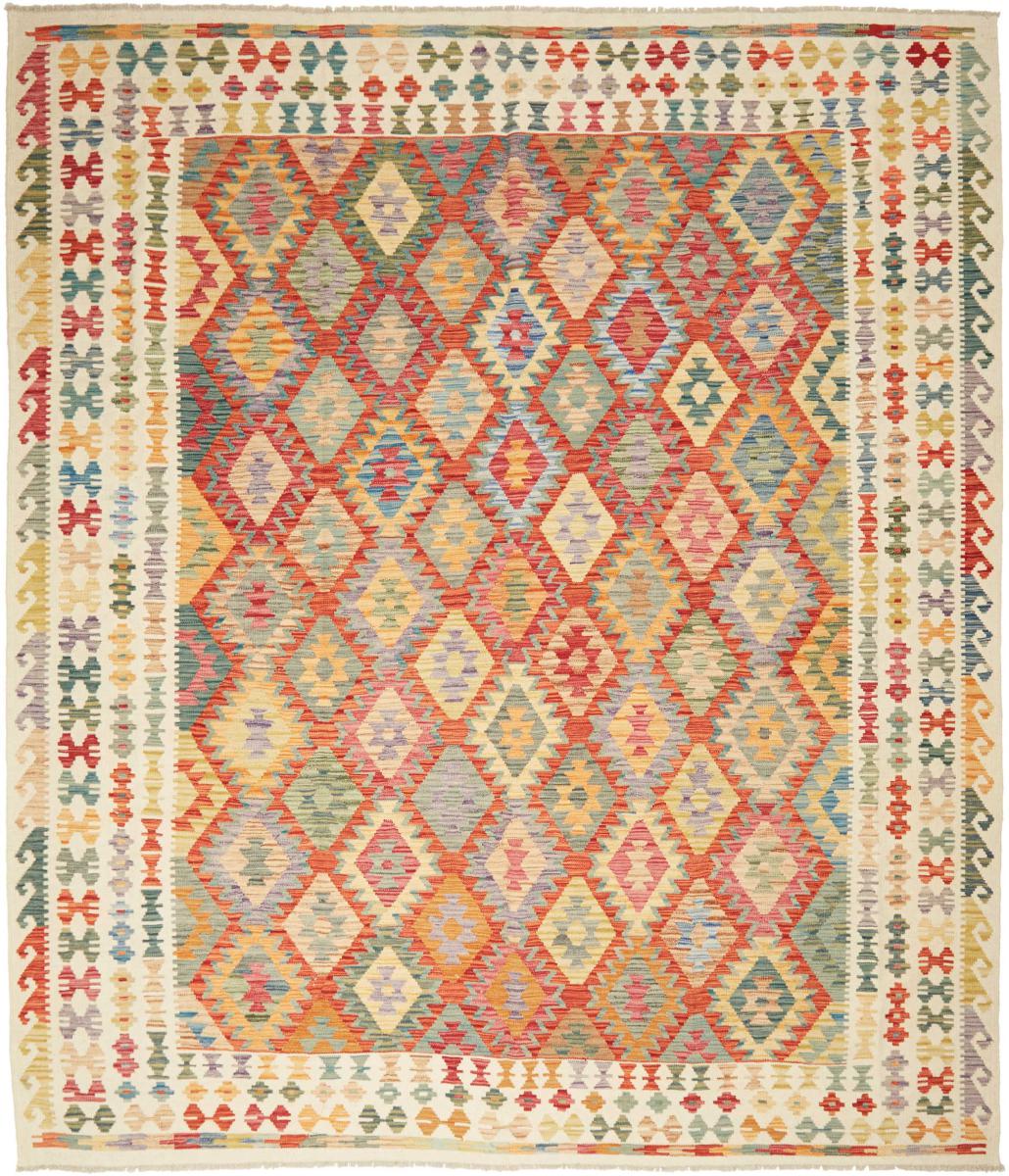 Tapete afegão Kilim Afegão 298x260 298x260, Tapete persa Tecido à mão