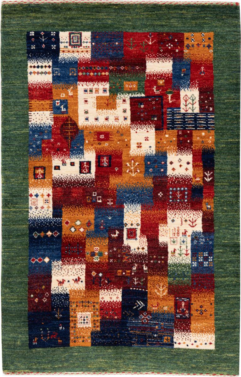 Perzisch tapijt Perzisch Gabbeh Loribaft Nowbaft 131x85 131x85, Perzisch tapijt Handgeknoopte