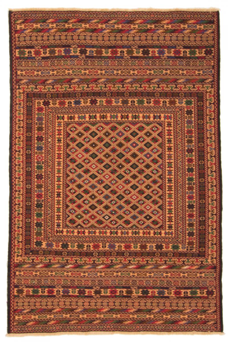 Afgán szőnyeg Kilim Nimbaft 183x121 183x121, Perzsa szőnyeg Kézzel csomózva