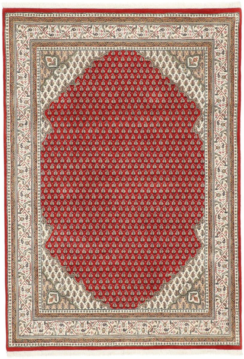 Indo rug Bidjar Mir Corner 6'6"x4'7" 6'6"x4'7", Persian Rug Knotted by hand