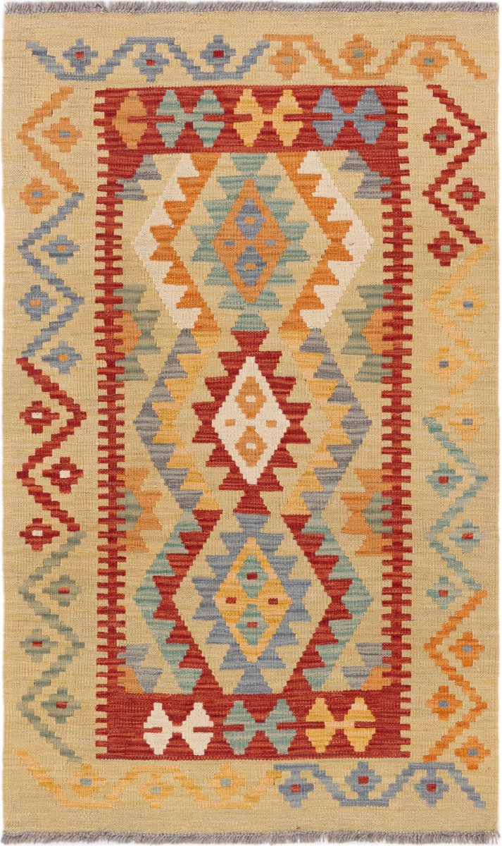 Afgański dywan Kilim Afghan 135x80 135x80, Dywan perski Ręcznie tkany
