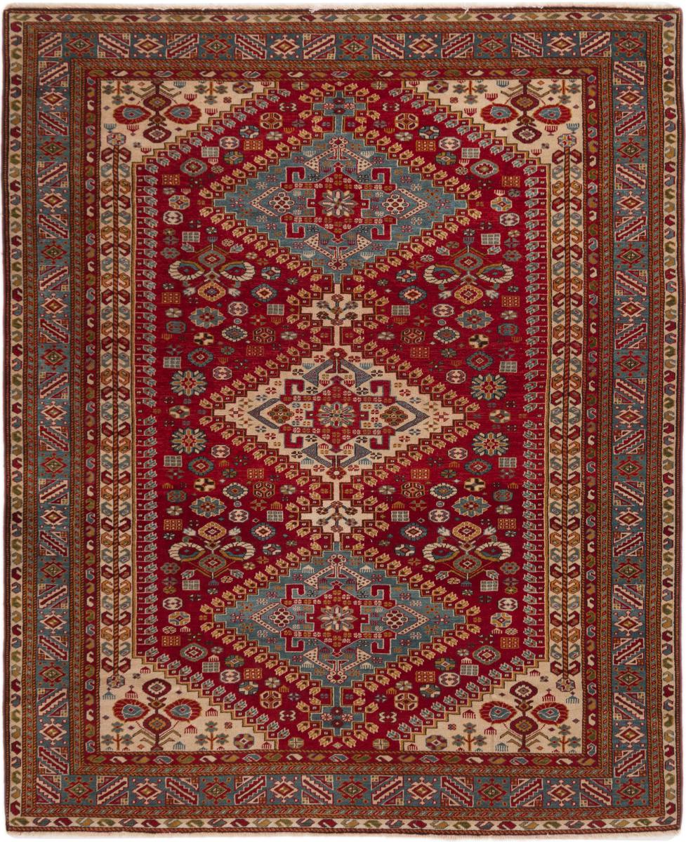 Russian rug Kazak Old 201x164 201x164, Persian Rug Knotted by hand