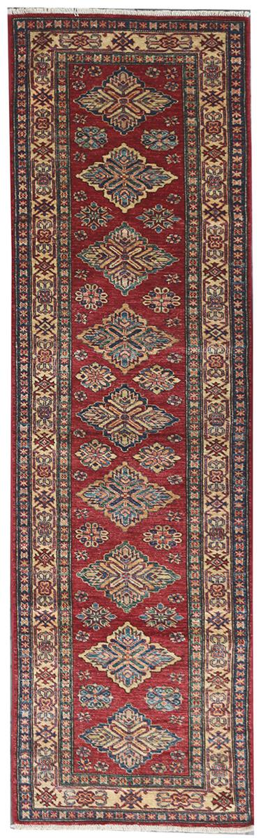 Afghan rug Kazak 287x79 287x79, Persian Rug Knotted by hand