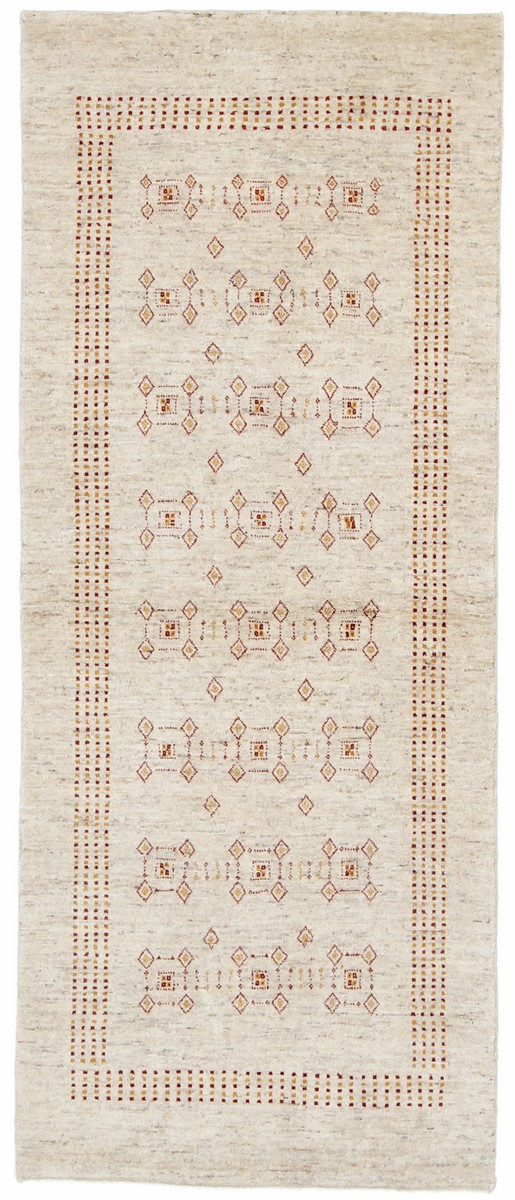 Tapis persan Persan Gabbeh Loribaft 194x80 194x80, Tapis persan Noué à la main