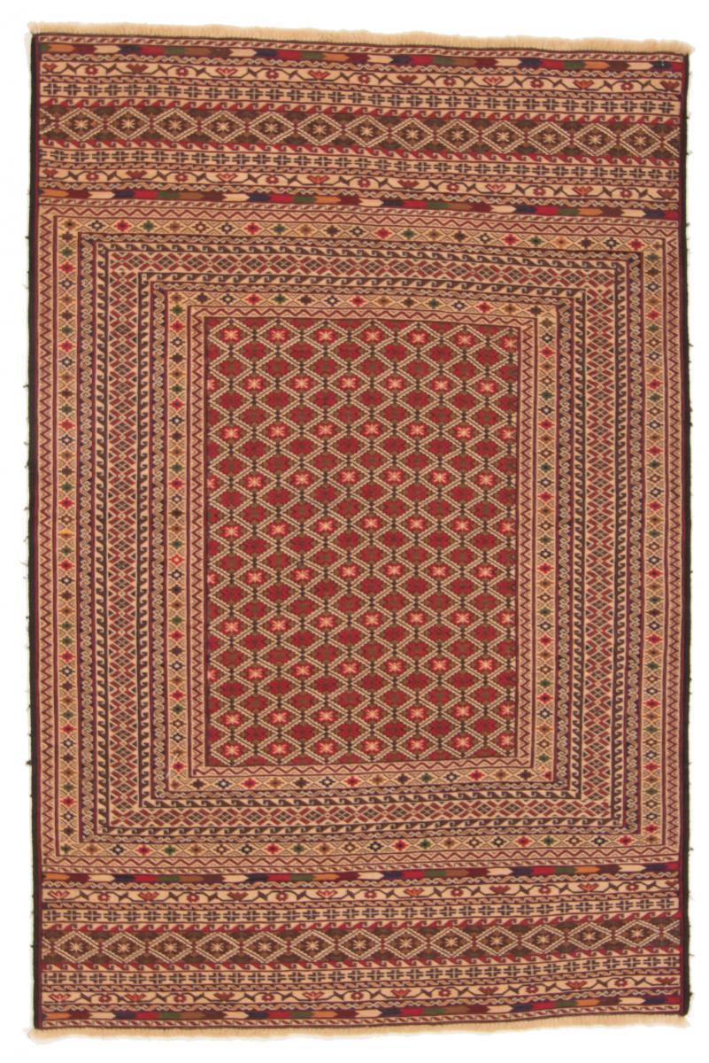 Tapete afegão Kilim Nimbaft 184x126 184x126, Tapete persa Atado à mão