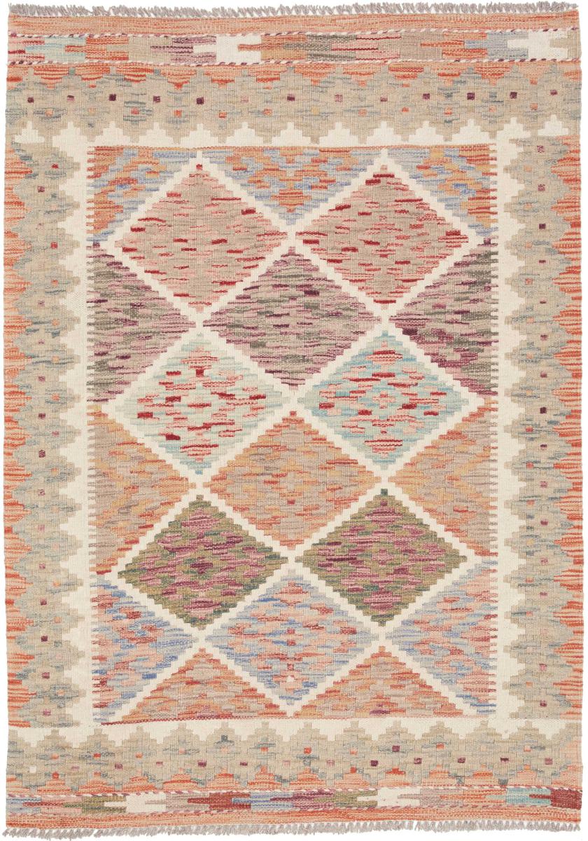 Afghansk tæppe Kelim Afghan 147x104 147x104, Persisk tæppe Håndvævet