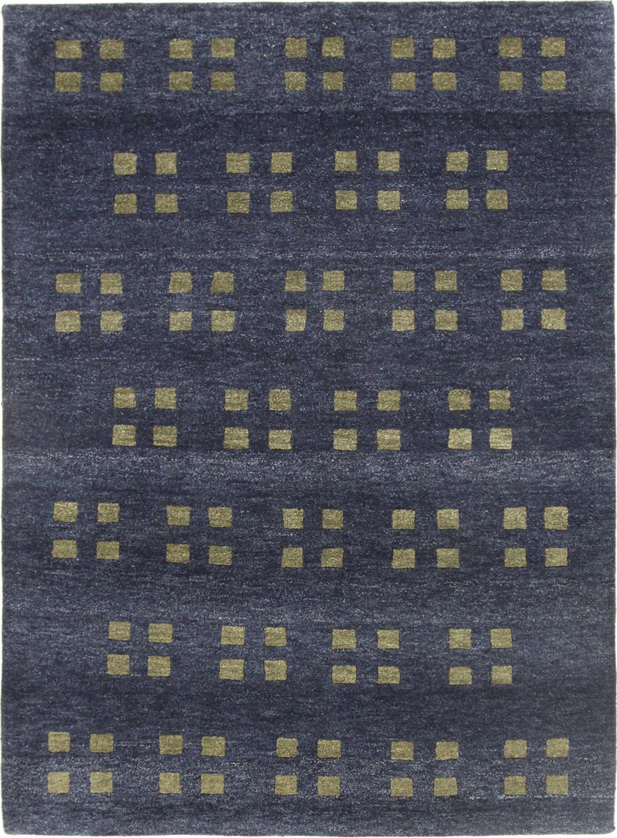 Alfombra india Gabbeh 196x140 196x140, Alfombra persa Anudado a mano