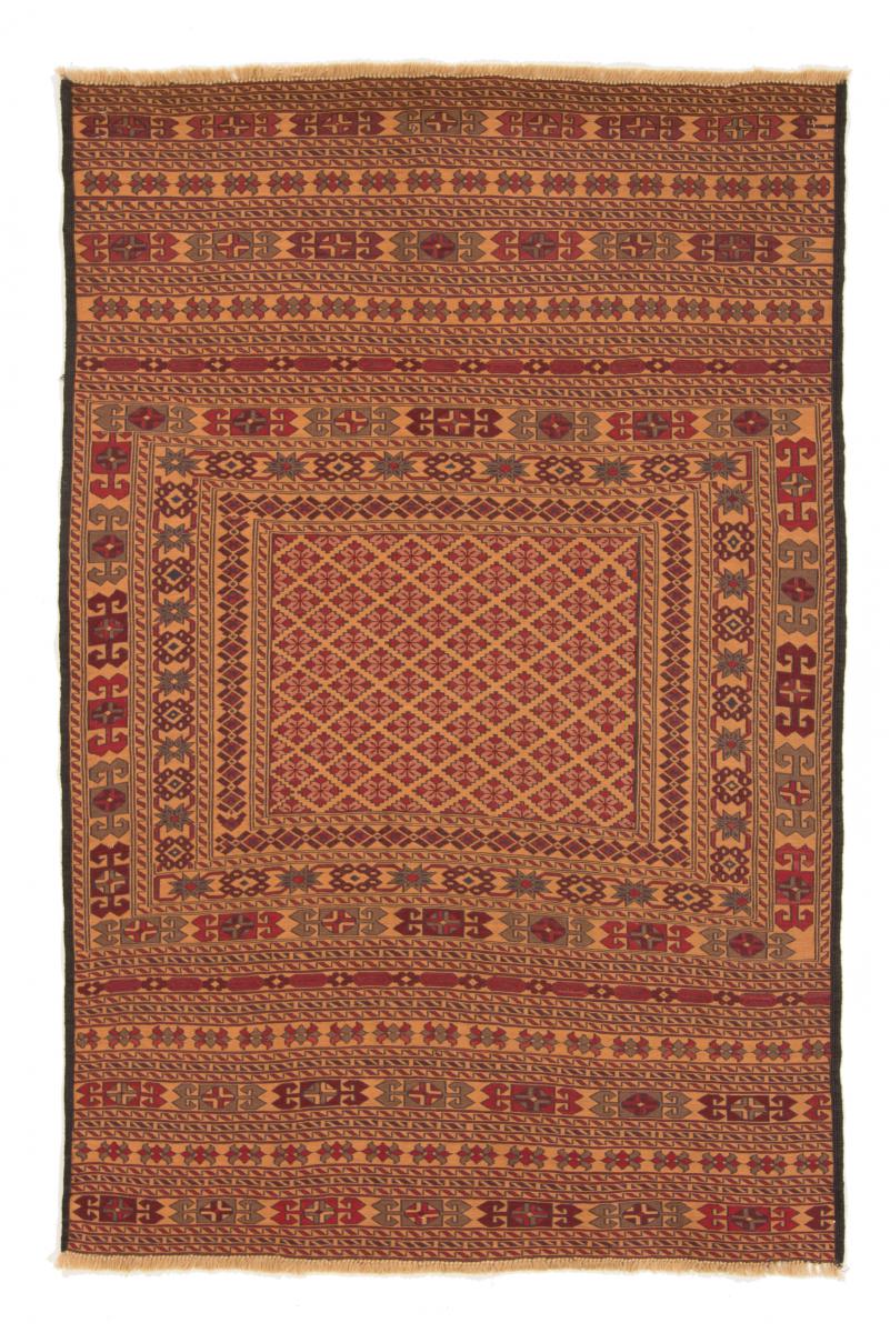 Tapete afegão Kilim Nimbaft 186x125 186x125, Tapete persa Atado à mão