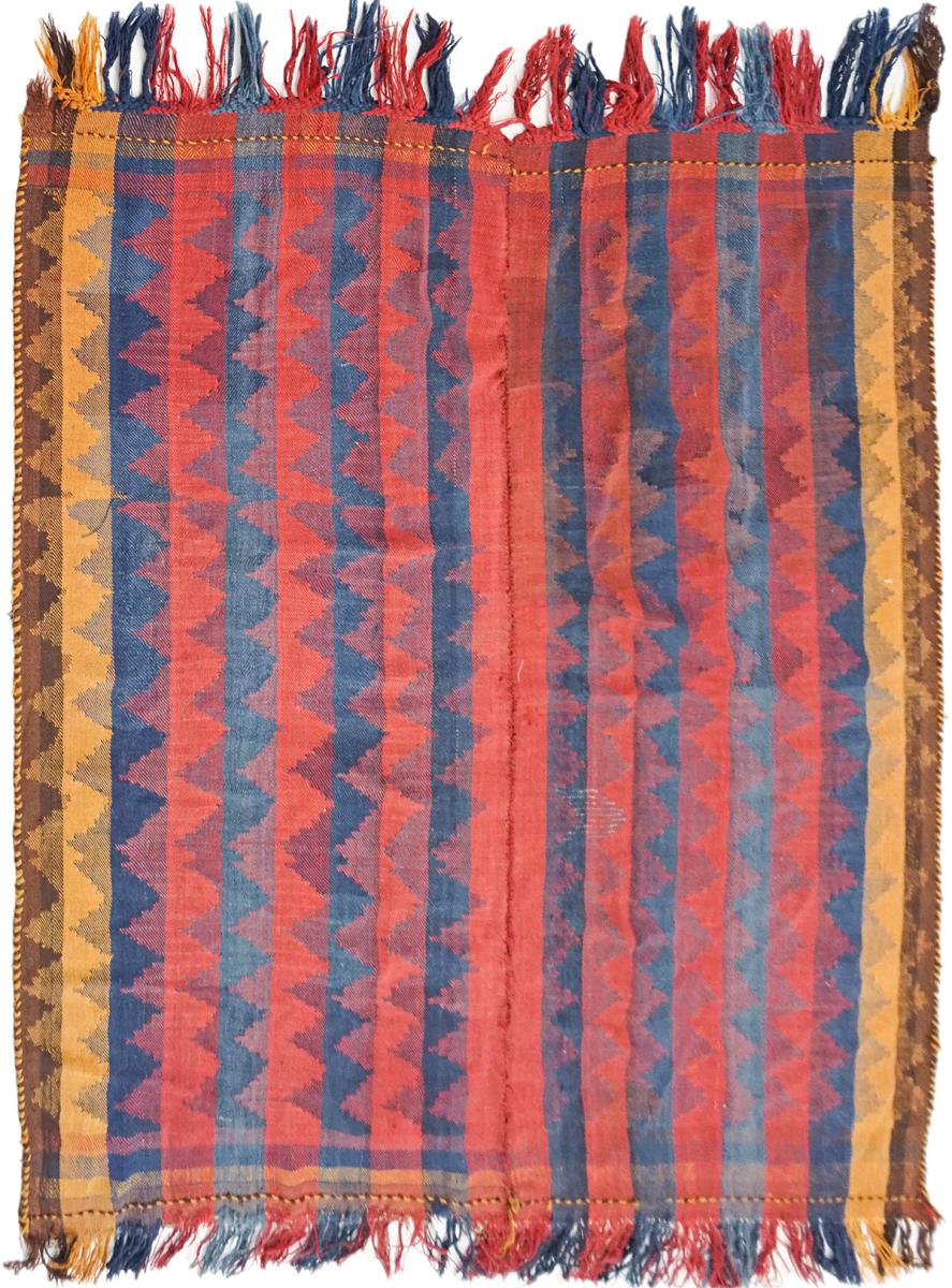 Persian Rug Kilim Fars Ghashghai 6'7"x6'0" 6'7"x6'0", Persian Rug Woven by hand