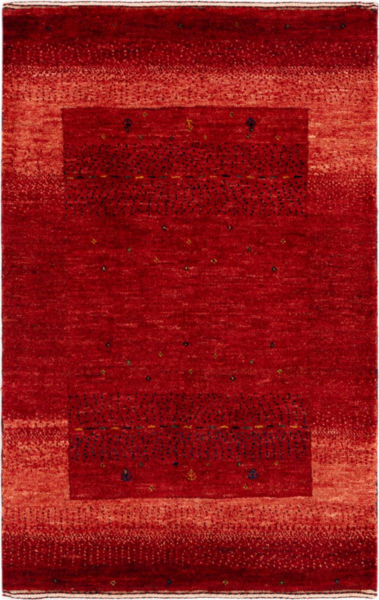 Tappeto persiano Persiano Gabbeh Loribaft Essence 90x59 90x59, Tappeto persiano Annodato a mano
