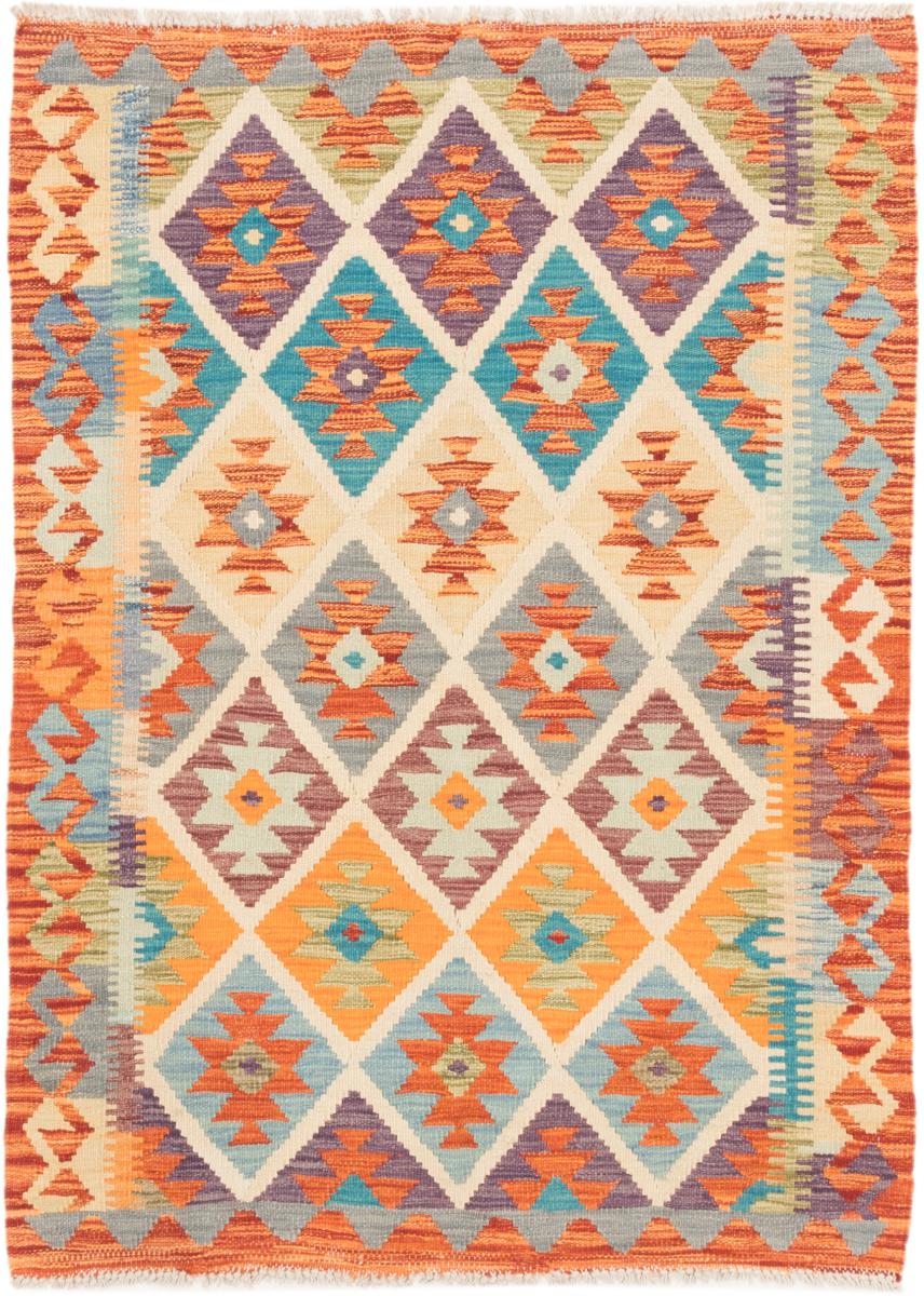 Tapete afegão Kilim Afegão 141x104 141x104, Tapete persa Tecido à mão