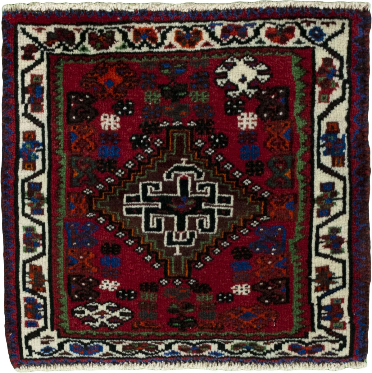 Tapis persan Shiraz 49x51 49x51, Tapis persan Noué à la main