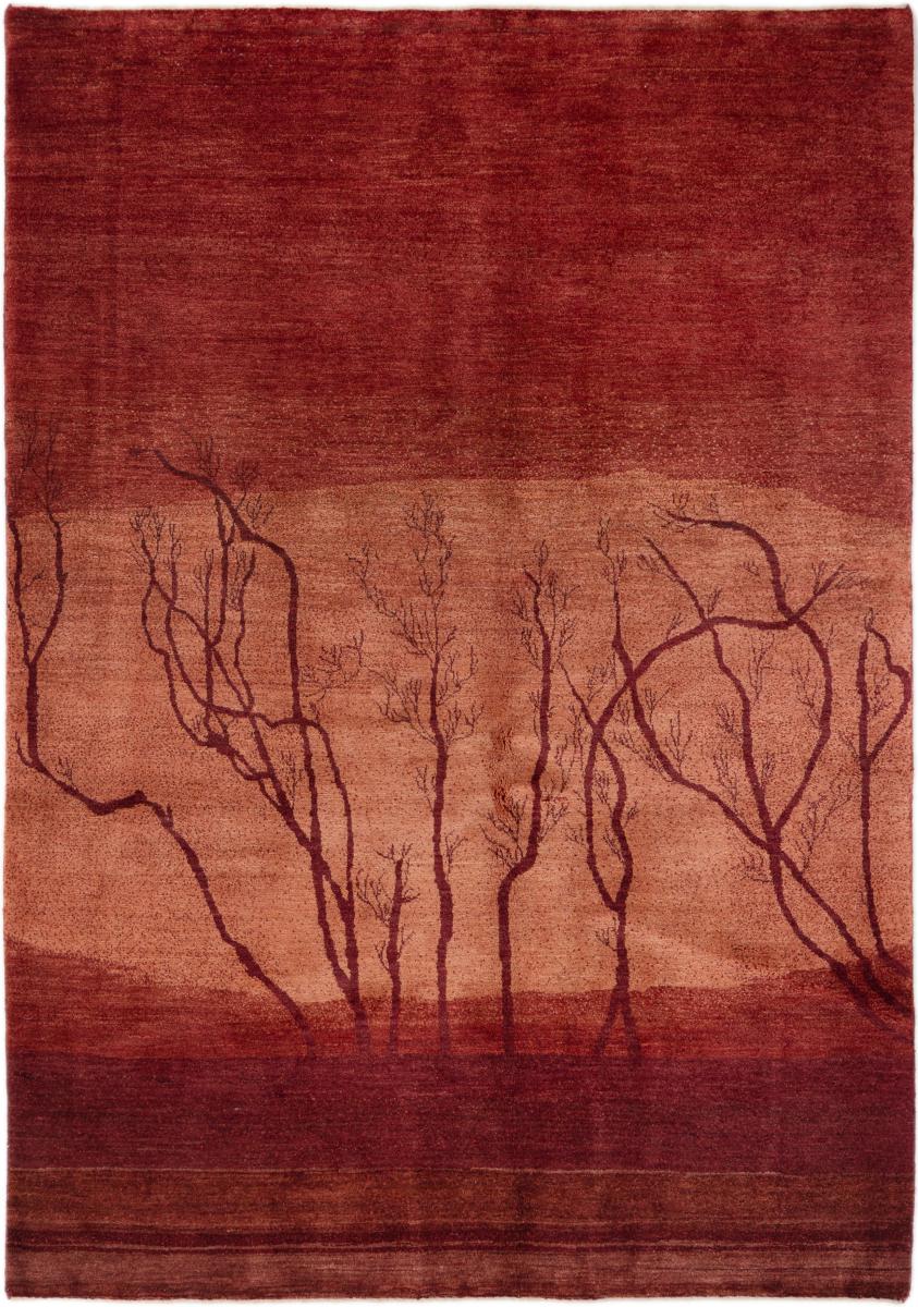 Covor persan Persia Gabbeh Loribaft Z 203x144 203x144, Covor persan Lucrate de mână