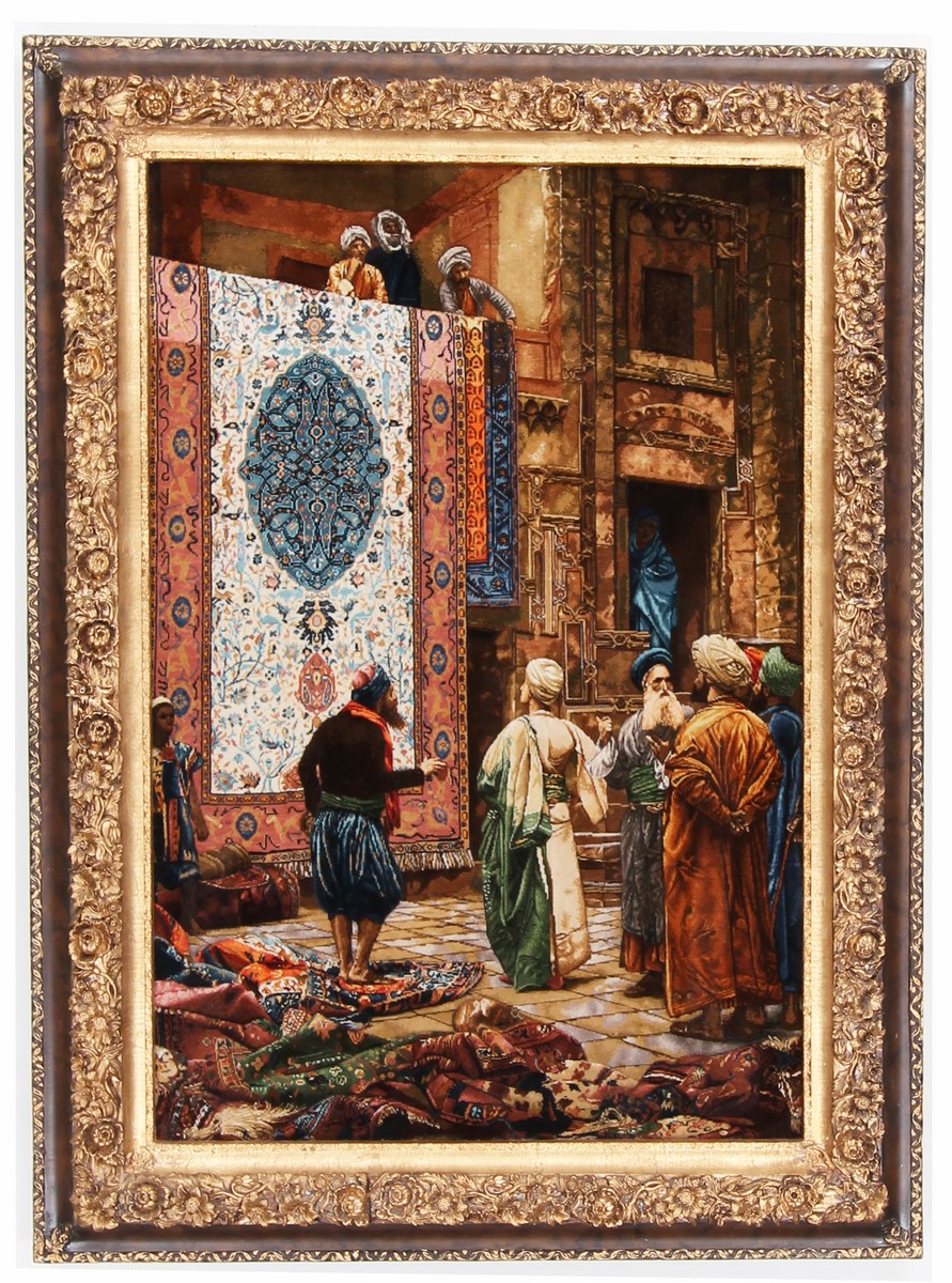 Persisk teppe Tabriz Bild 50Raj Silkerenning 124x87 124x87, Persisk teppe Knyttet for hånd