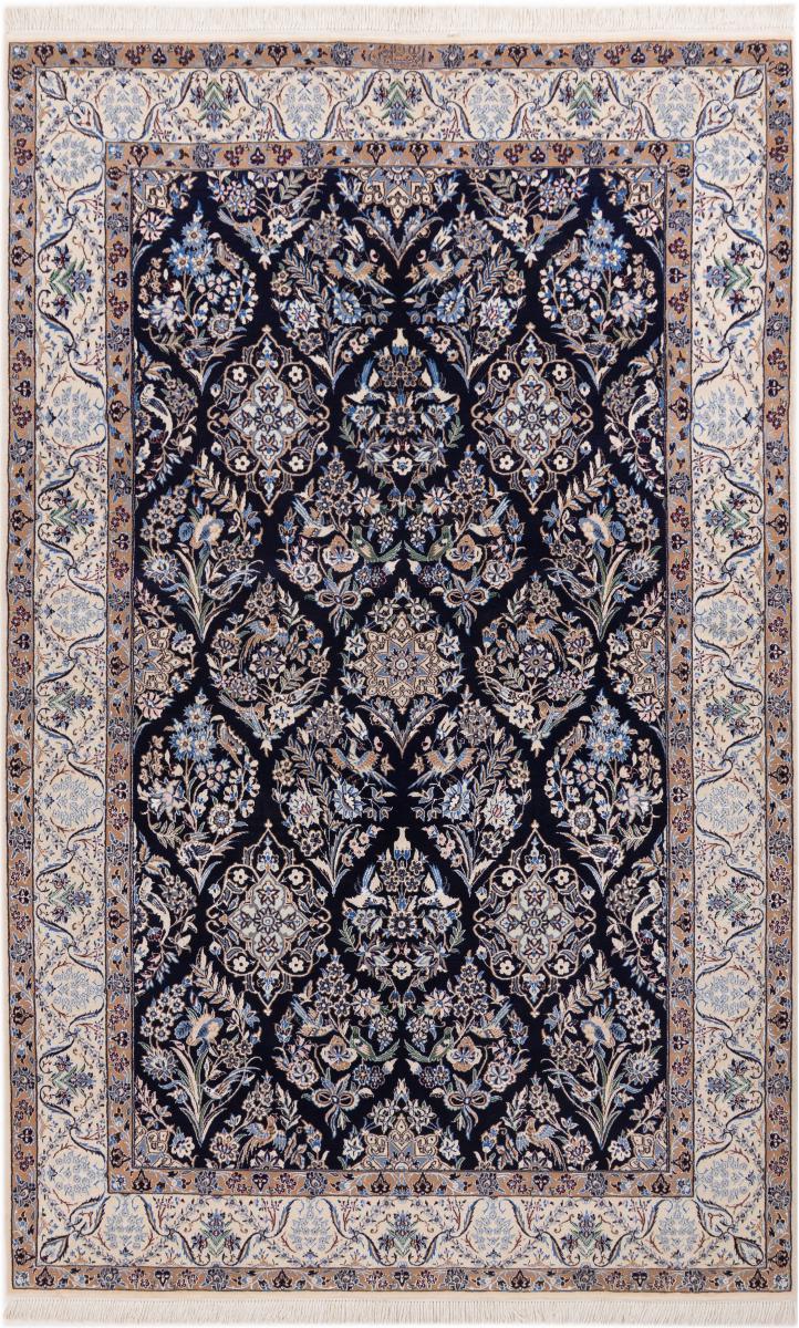 Persian Rug Nain 6La Habibian 208x130 208x130, Persian Rug Knotted by hand