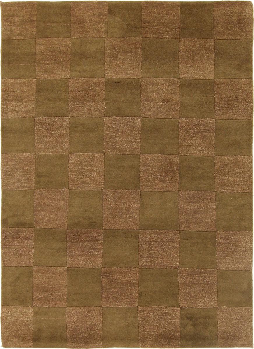 Alfombra india Gabbeh 197x144 197x144, Alfombra persa Anudado a mano