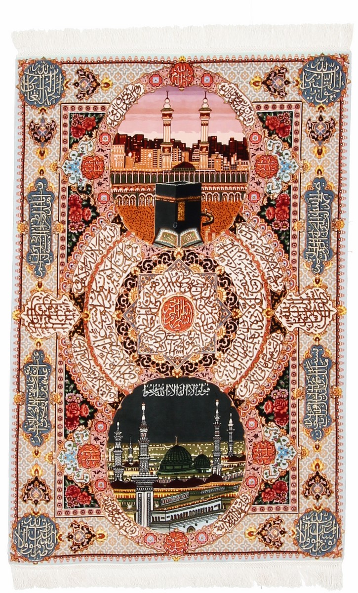 Persian Rug Tabriz Bild 60Raj Silk Warp 157x104 157x104, Persian Rug Knotted by hand