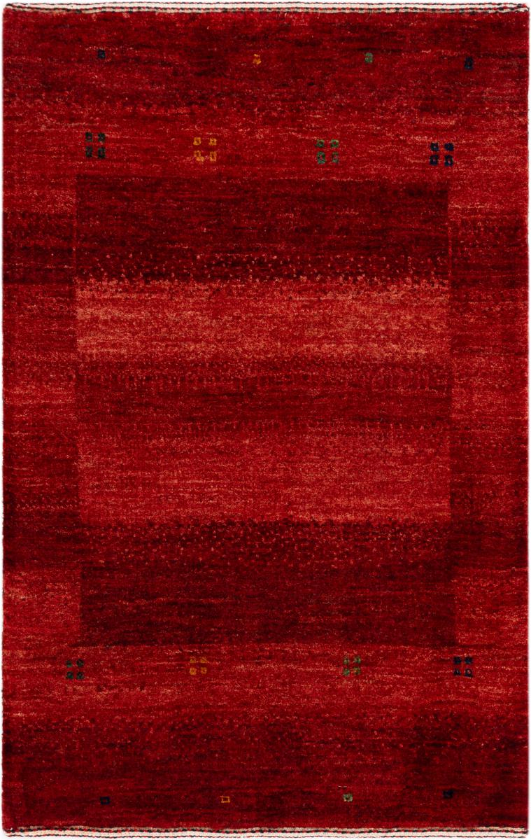 Tapis persan Persan Gabbeh Loribaft Essence 91x59 91x59, Tapis persan Noué à la main
