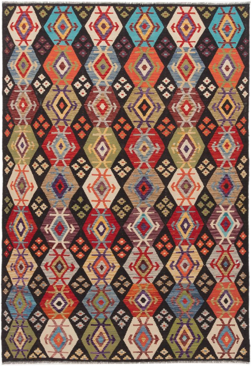 Tapete afegão Kilim Afegão 295x204 295x204, Tapete persa Tecido à mão