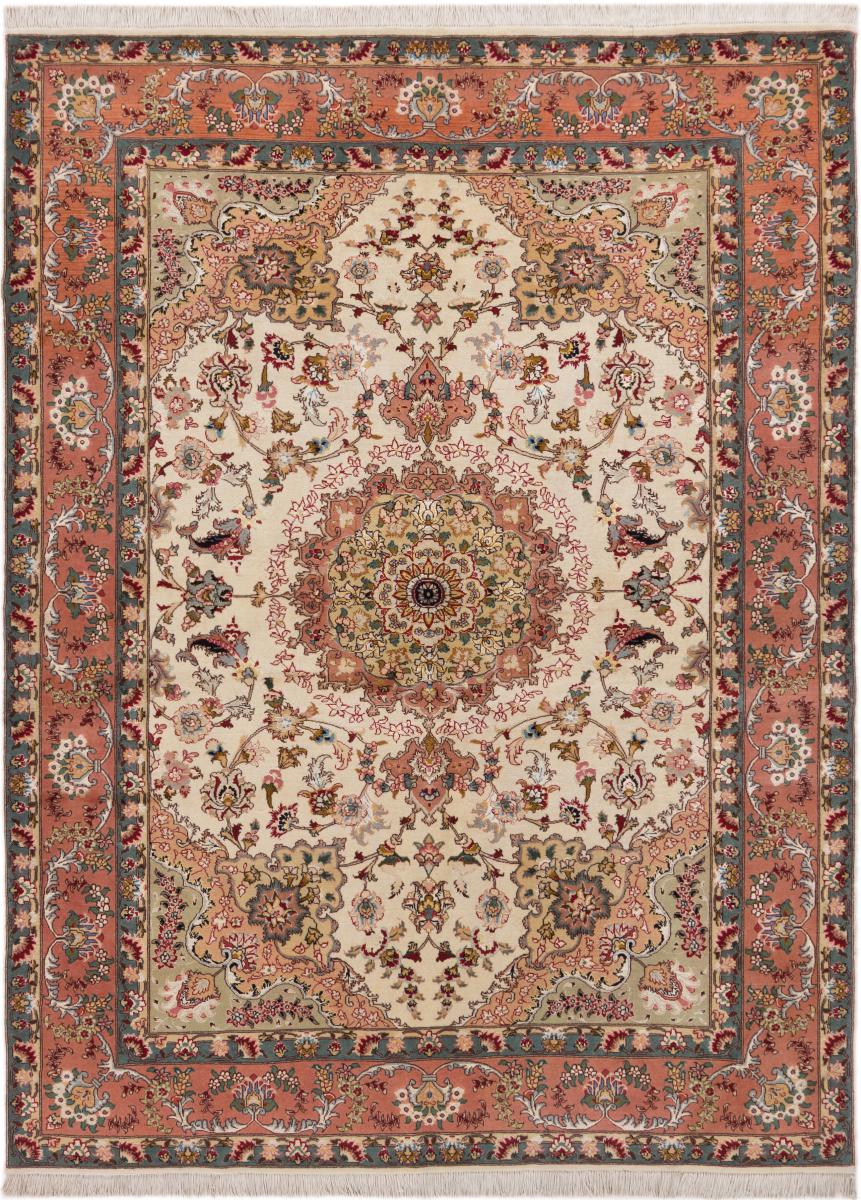 Alfombra persa Tabriz 50Raj 204x154 204x154, Alfombra persa Anudado a mano