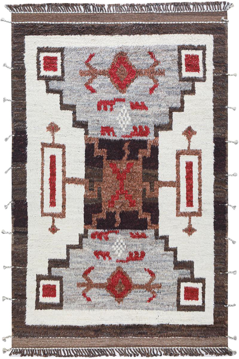 Afganistan-matto Berber Maroccan 305x201 305x201, Persialainen matto Solmittu käsin