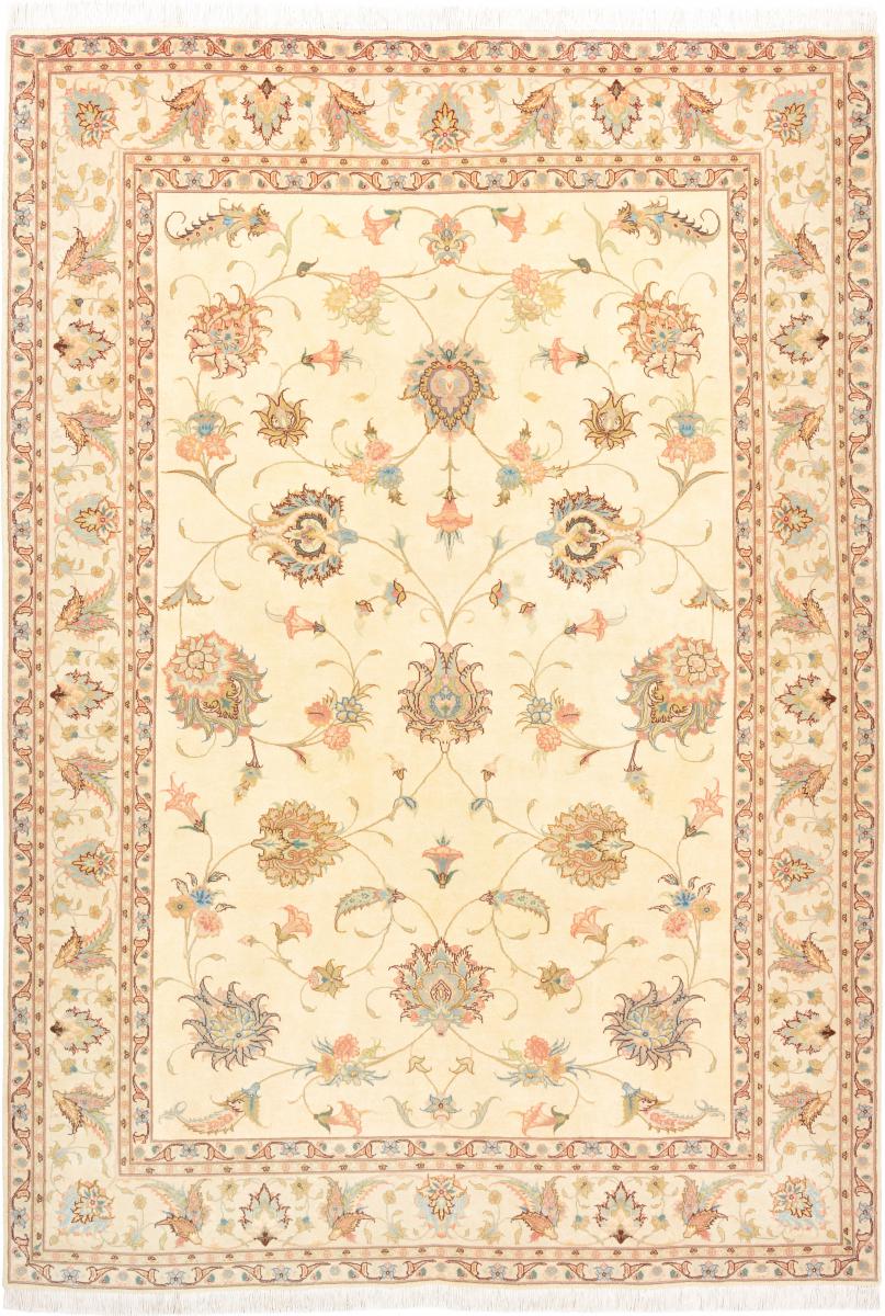 Tapete persa Tabriz 50Raj 233x162 233x162, Tapete persa Atado à mão