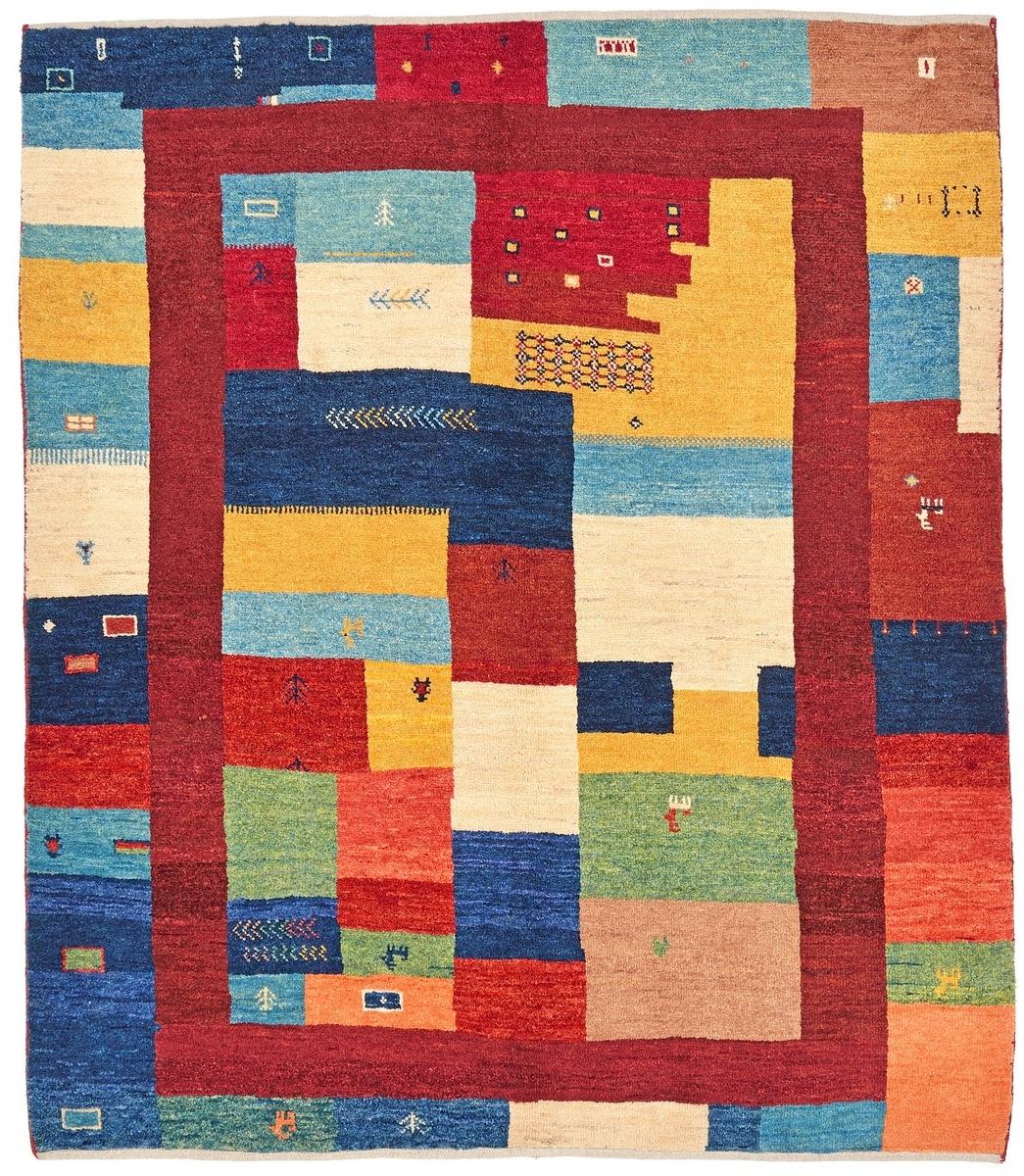 ペルシャ ギャッベ ペルシャ ヤラメーbaft 173x150 ID13800