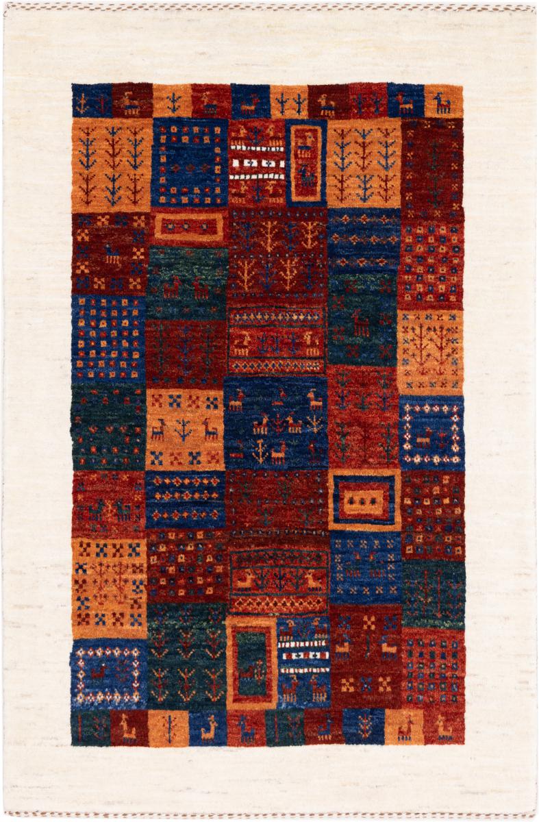 Perzisch tapijt Perzisch Gabbeh Loribaft Nowbaft 125x83 125x83, Perzisch tapijt Handgeknoopte